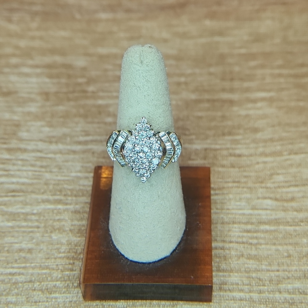 Diamond Cocktail Ring in 10K Gold